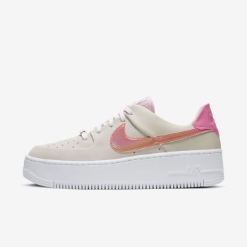 Nike Air Force 1 Sage Low - Női Utcai Cipő - Világos/Rózsaszín/Rózsaszín/Piros